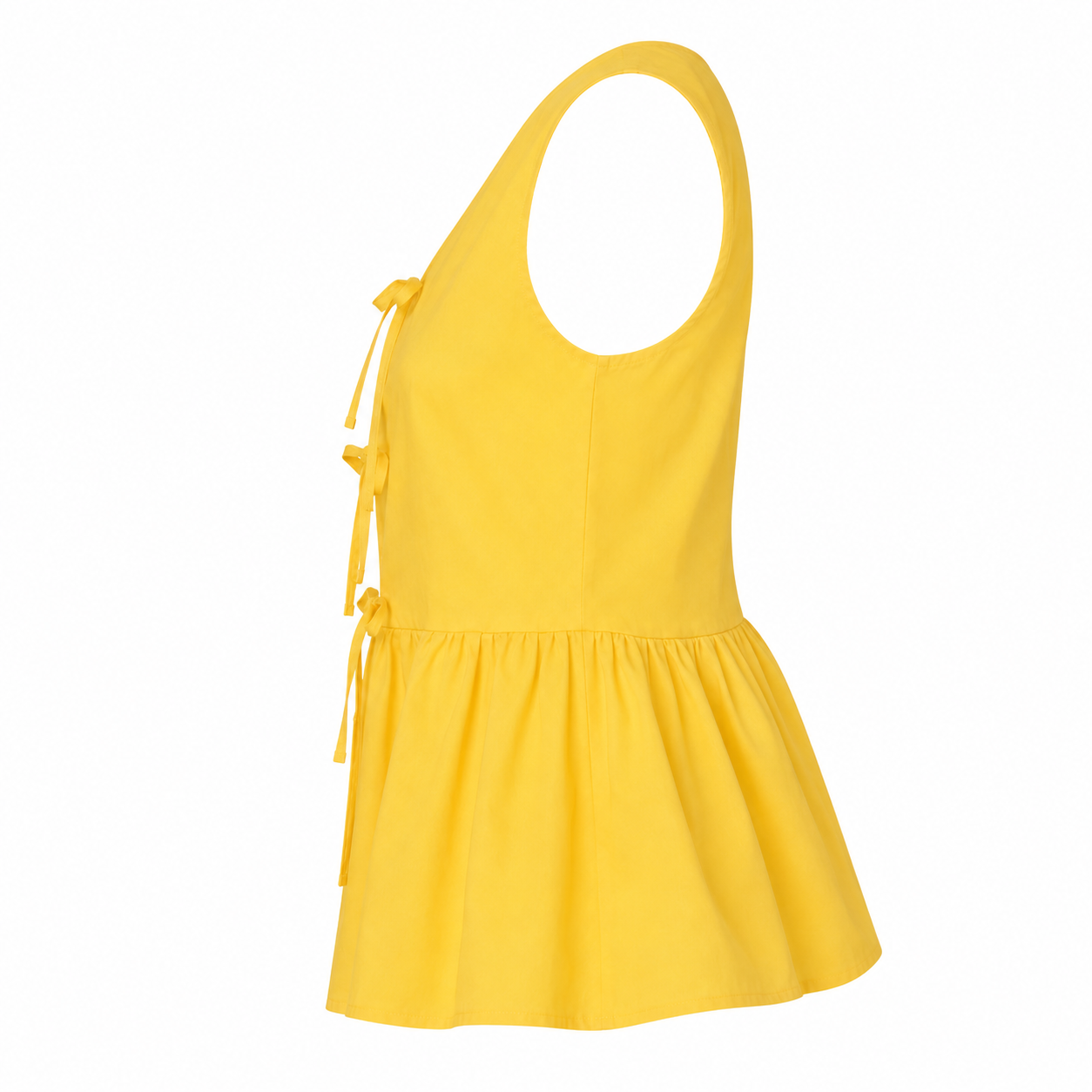 Blusa Peplum Aurora Amarilla