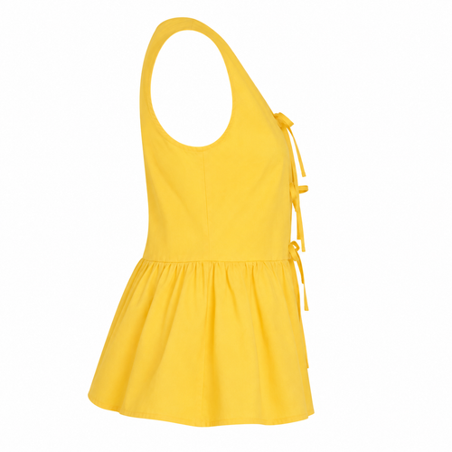 Blusa Peplum Aurora Amarilla